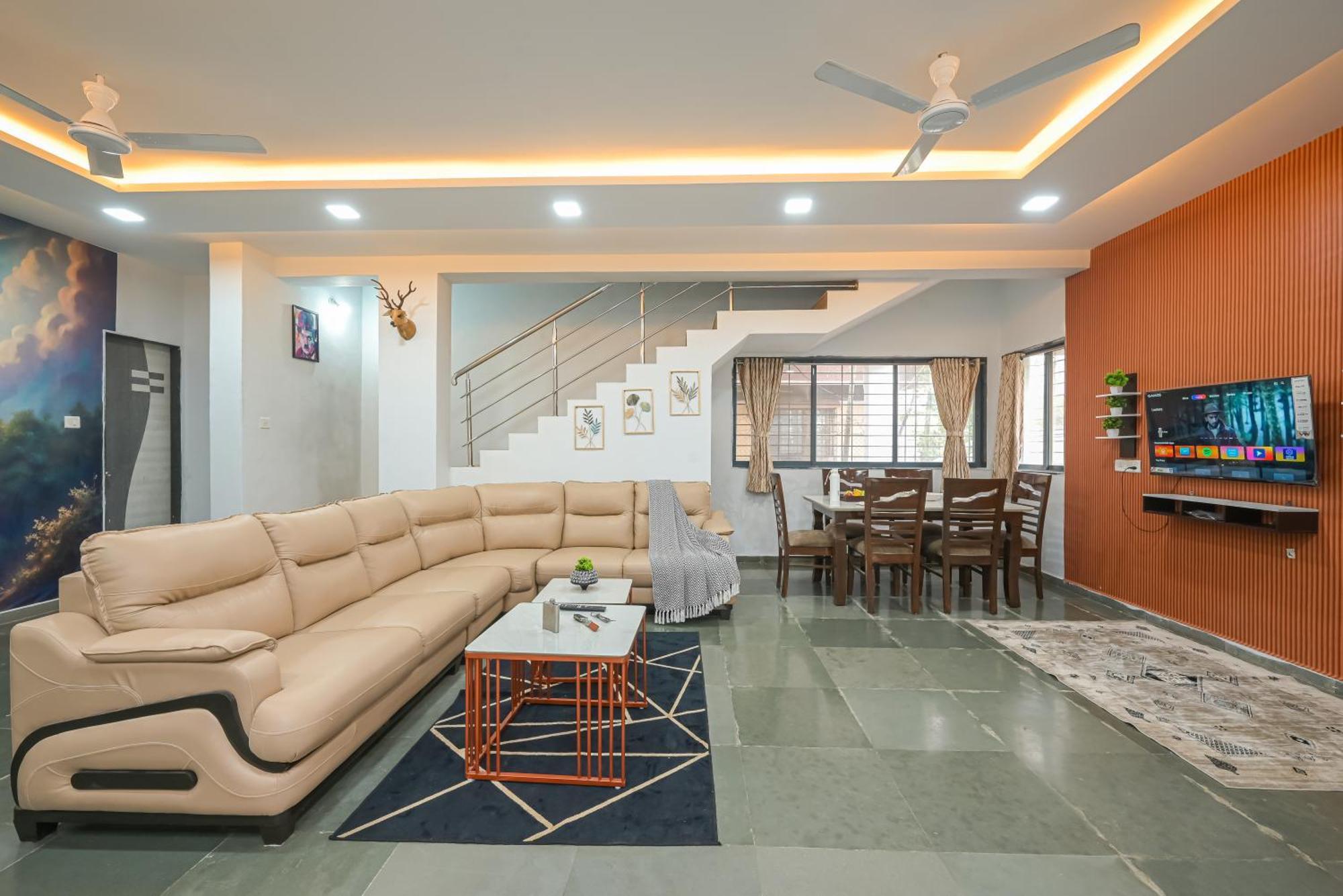 Ll Empyrean Stay II Luxury Ll Celestial Unicorn Villa Ll 3Bhk Ll Ac Ll Private Big Pool Ll Lonavala Exterior photo
